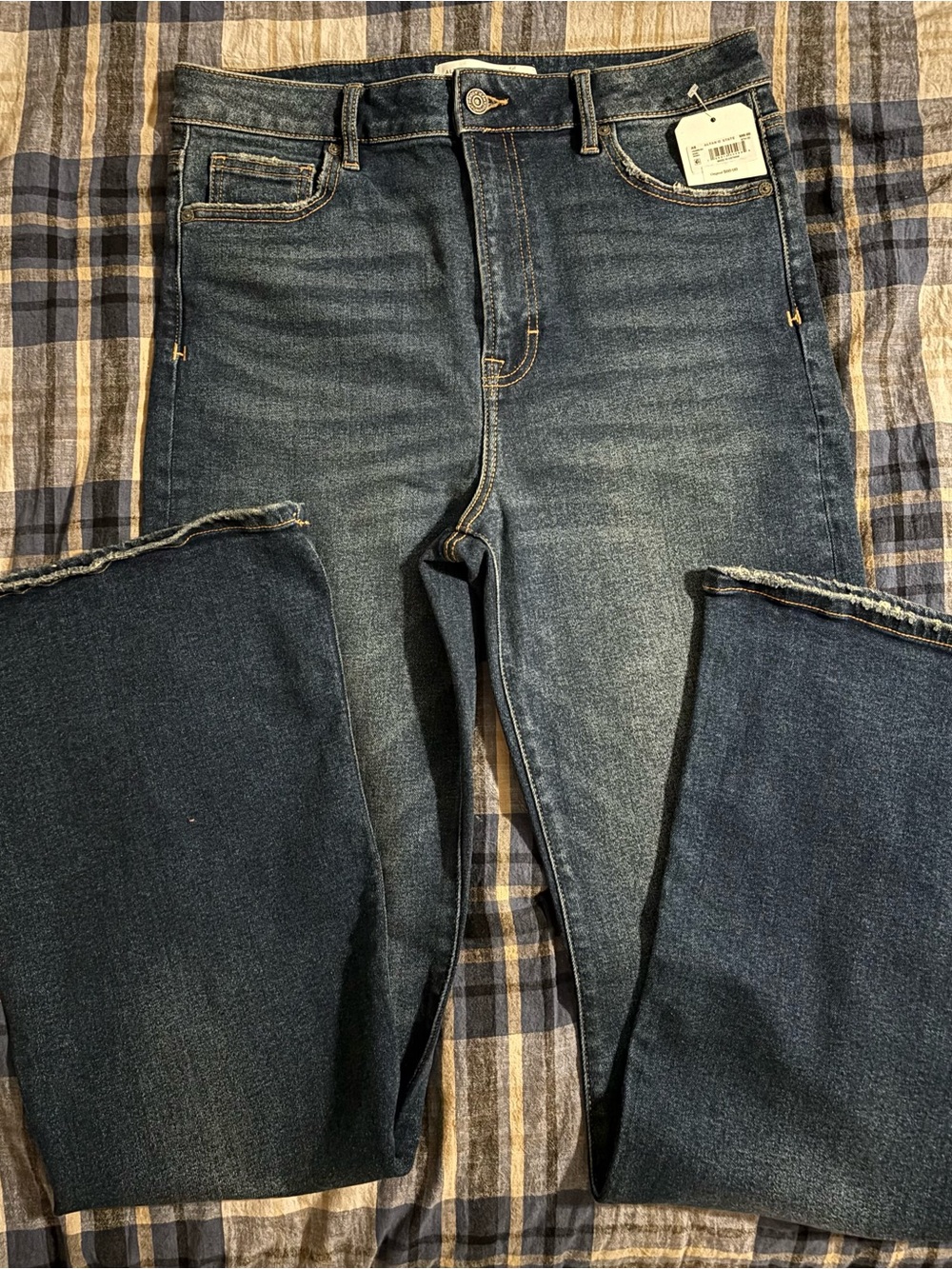 Altar'd State Women's Jeans in Dark Blue Denim